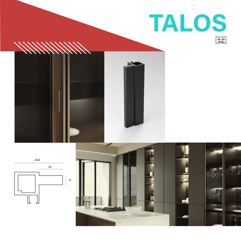Vista técnica perfil talos
